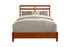 Flynn Retro Bed, Chestnut