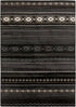 Fogertown Black Western Rug