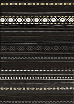 Fogertown Black Western Rug