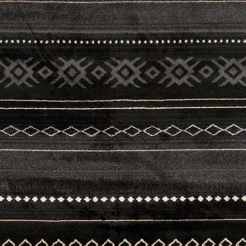 Fogertown Black Western Rug