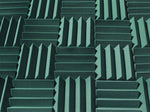 3 Inch Acoustic Foam Wedge Style Panels - 13 Color Options
