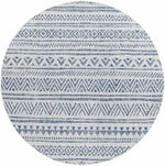 Novato Navy All Over Pattern Performance Rug