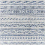 Novato Navy All Over Pattern Performance Rug
