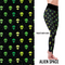 Little Green Aliens  Leggings with Pockets