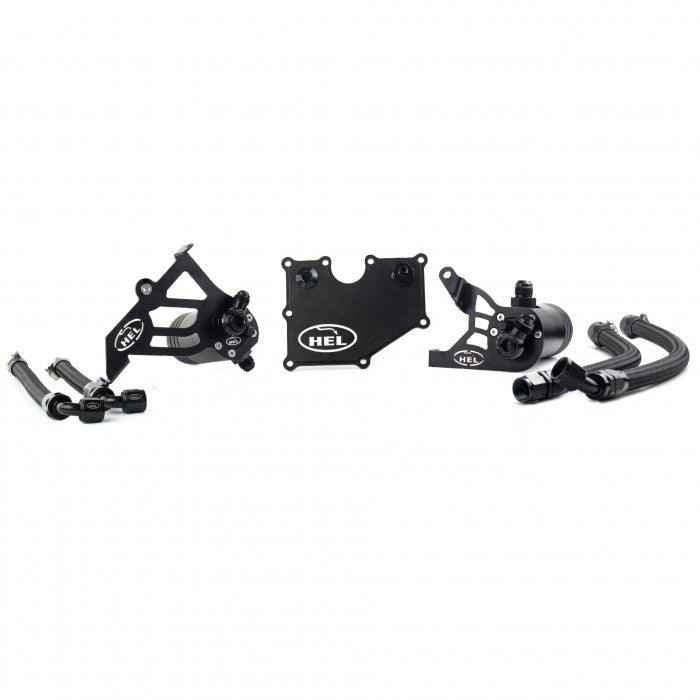 HEL Direct Fit Dual Oil Catch Can Kit for Ford Focus MK3 RS (2016-17)