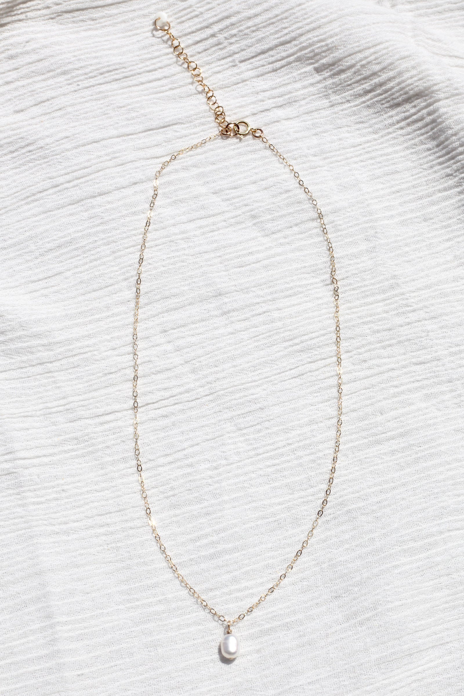 Dainty Pearl Necklace