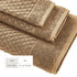 Cotton Diamond Waffle Weave Bath Towel Set - Grayson Collection
