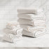 Cotton Border-Stitched 6-Piece Towel Set - Valery Collection