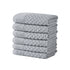 Cotton Diamond Waffle Weave Bath Towel Set - Grayson Collection