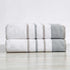Decorative Cotton Stripe Bath Towel Set - Noelle Collection