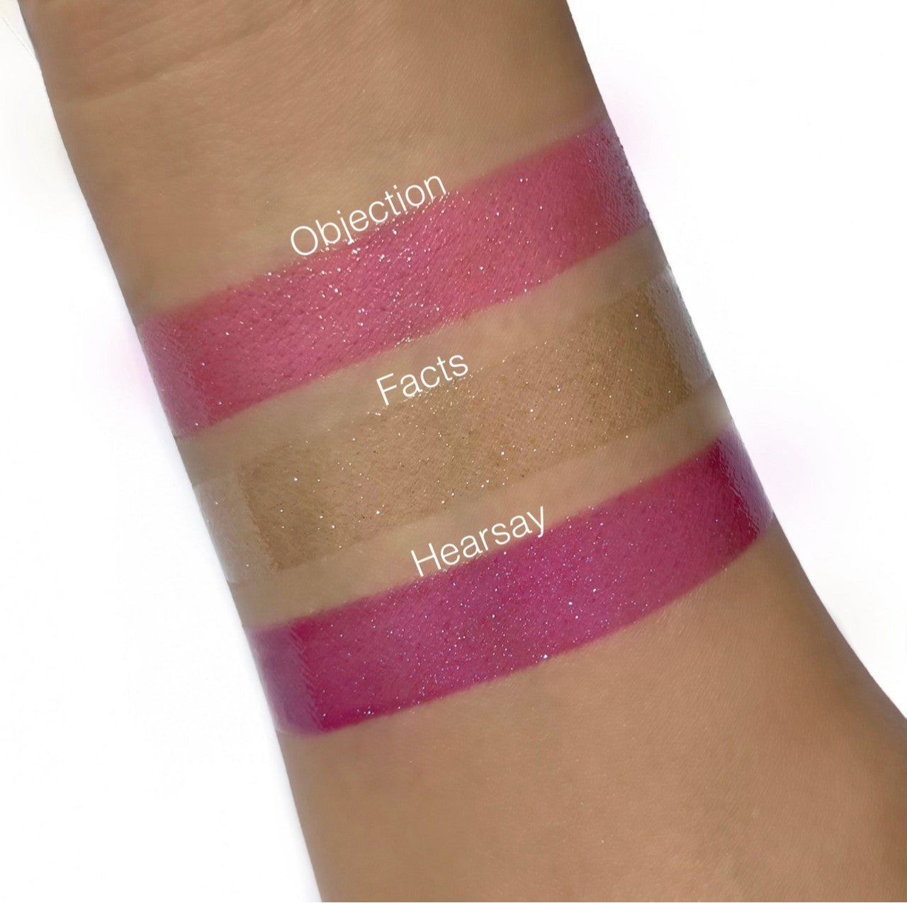 Emily D. Baker X Gerard Cosmetics 3 Lip Gloss Set  Allegations & Shade Collection