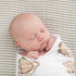 Gift Set: Aw Shucks! Oyster Baby Muslin Swaddle Blanket and Burp Cloth/Bib Combo Baby Shower Essential for Newborn