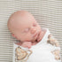 Gift Set: Aw Shucks! Oyster Baby Muslin Swaddle Blanket and Burp Cloth/Bib Combo