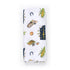 Gift Set: Indiana Baby Muslin Swaddle Blanket and Burp Cloth/Bib Combo Baby Shower Essential for Newborn