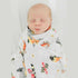 Gift Set: Maryland Baby Muslin Swaddle Blanket and Burp Cloth/Bib Combo Newborn Essentials for Feeding and Comfort