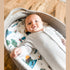 Gift Set: Minnesota Baby Muslin Swaddle Blanket and Burp Cloth/Bib Combo