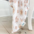 Gift Set: Shrimp'n Grits Baby Muslin Swaddle Blanket and Burp Cloth/Bib Combo