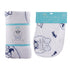 Gift Set: Southern Gentleman Baby Muslin Swaddle Blanket and Burp Cloth/Bib Combo Hospital Coming Home Essential