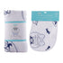 Gift Set: Southern Gentleman Baby Muslin Swaddle Blanket and Burp Cloth/Bib Combo
