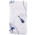 Gift Set: Southern Gentleman Baby Muslin Swaddle Blanket and Burp Cloth/Bib Combo