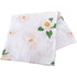 Gift Set: Southern Magnolia Baby Muslin Swaddle Blanket and Burp Cloth/Bib Combo