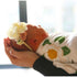 Gift Set: Southern Magnolia Baby Muslin Swaddle Blanket and Burp Cloth/Bib Combo Extra Large Bamboo Cotton