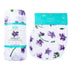 Gift Set: Violet Baby Muslin Swaddle Blanket and Burp Cloth/Bib Combo