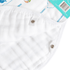 GiftSet: South Carolina Baby Muslin Swaddle Blanket and Burp Cloth/Bib Combo