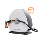 Ground-Mounted Retractable Hose Reel