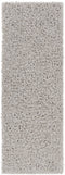 Siari Solid Medium Gray Shag Rug
