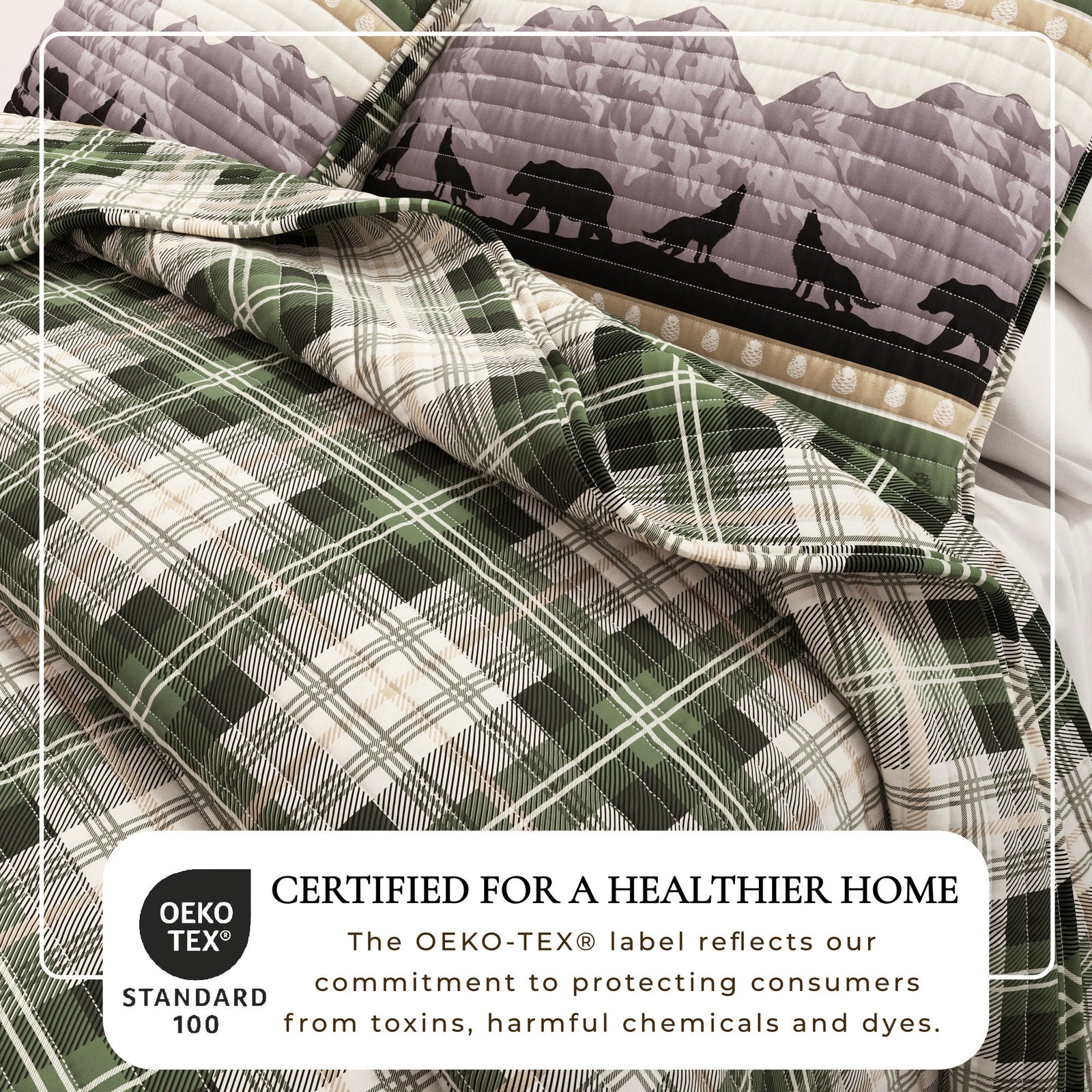 3-Piece Lodge Quilt - Salt Creek Collection