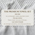 Cotton Diamond Waffle Weave Bath Towel Set - Grayson Collection