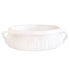 Calacatta White Marble Vessel Saucepan Shape Above Vanity Bathroom Sink (D)17" (H)6"