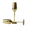 Unbreakable Champagne Flutes (Gold)