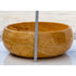 Golden Sienna Travertine Natural Stone Vessel Sink Filled and Polished  (D)16" (H)6"