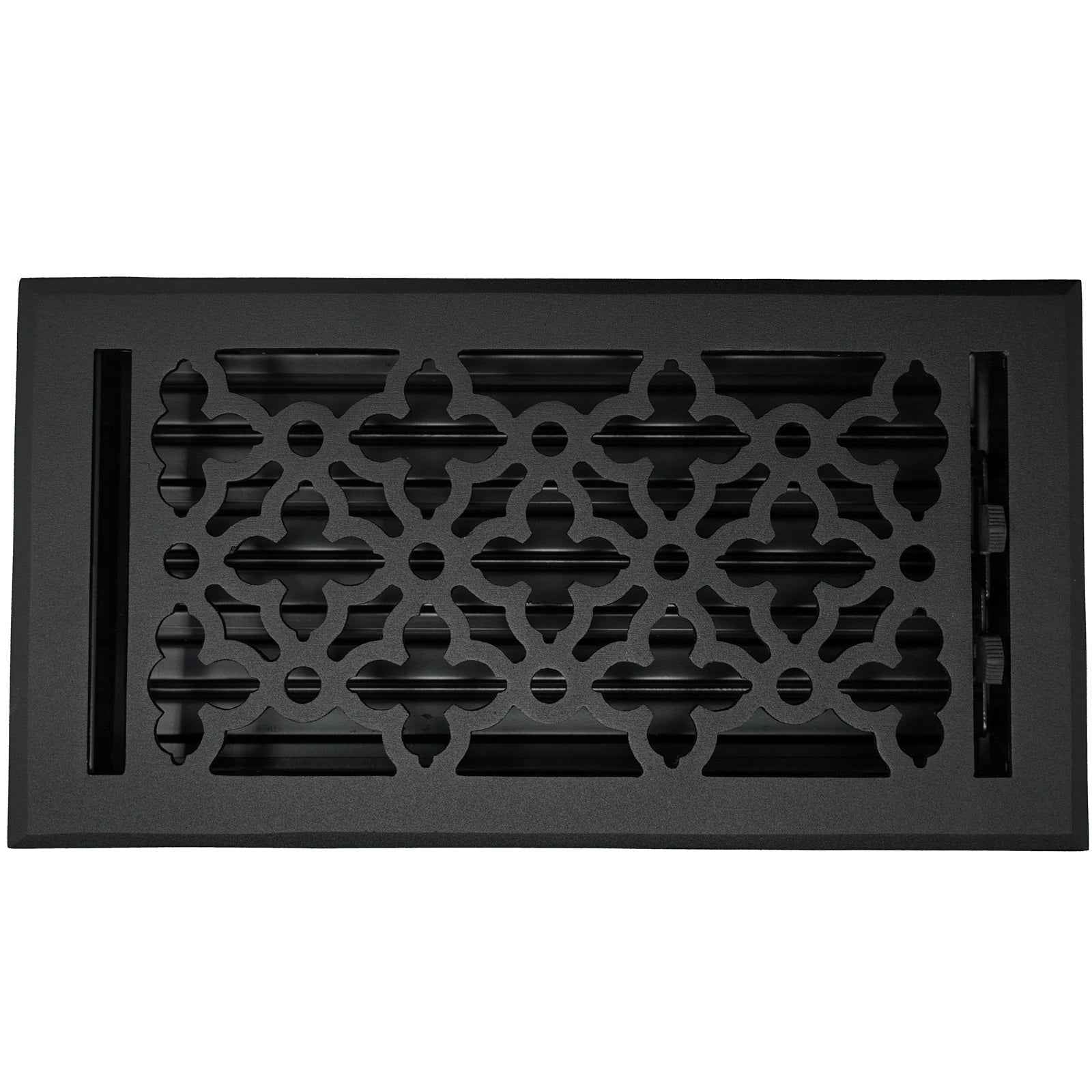 Cast Aluminum Gothic Vent Cover - Black