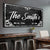 Family Gothic Skull Sign -  Customized Modern Gothic Decor For Living Room