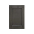 24 Inch Gray Stained Shaker Single Sink Bathroom Vanity