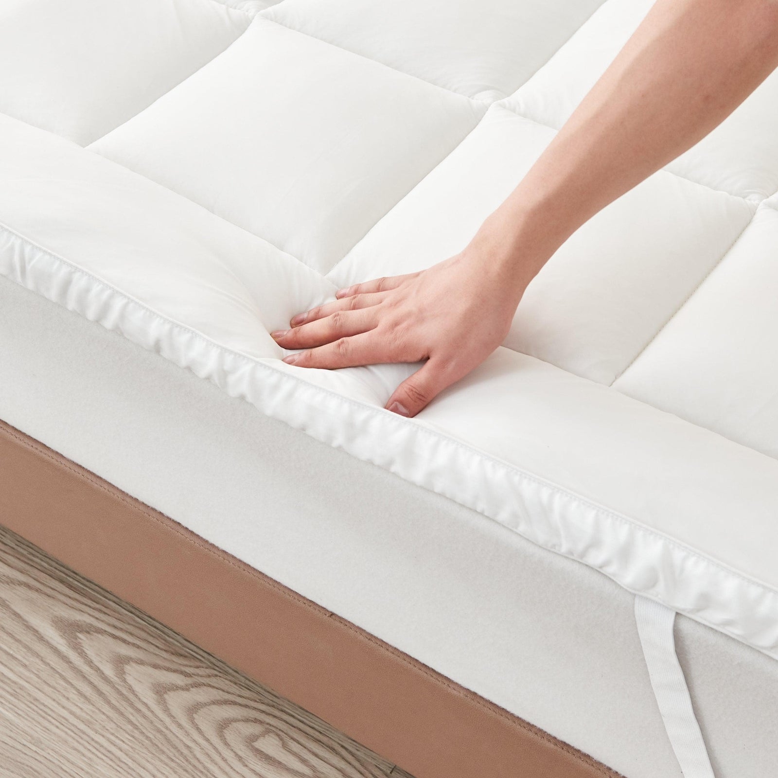 2 Inch Thick Cooling Mattress Pad - Finley Collection