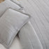 3 Piece Textured Striped Quilt Set - Ellie Collection