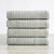 4 Pack Ribbed Hand Towels - Rori Collection