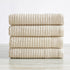 4 Pack Ribbed Hand Towels - Rori Collection
