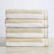 4 Pack Striped Cabana Beach Towel - Edgartown Collection
