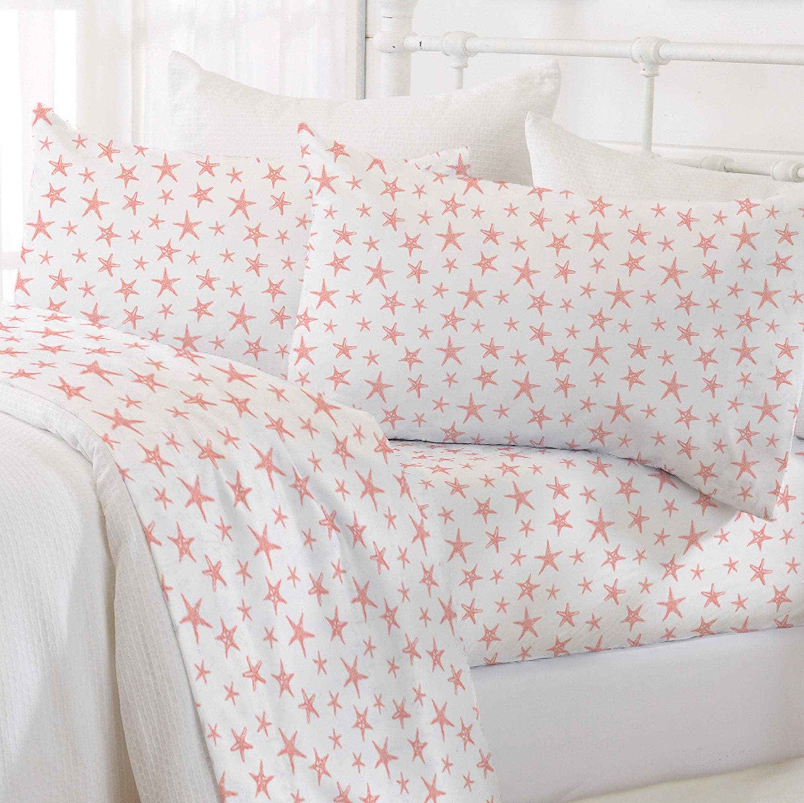 4-Piece Coastal Microfiber Sheet - Newport Collection