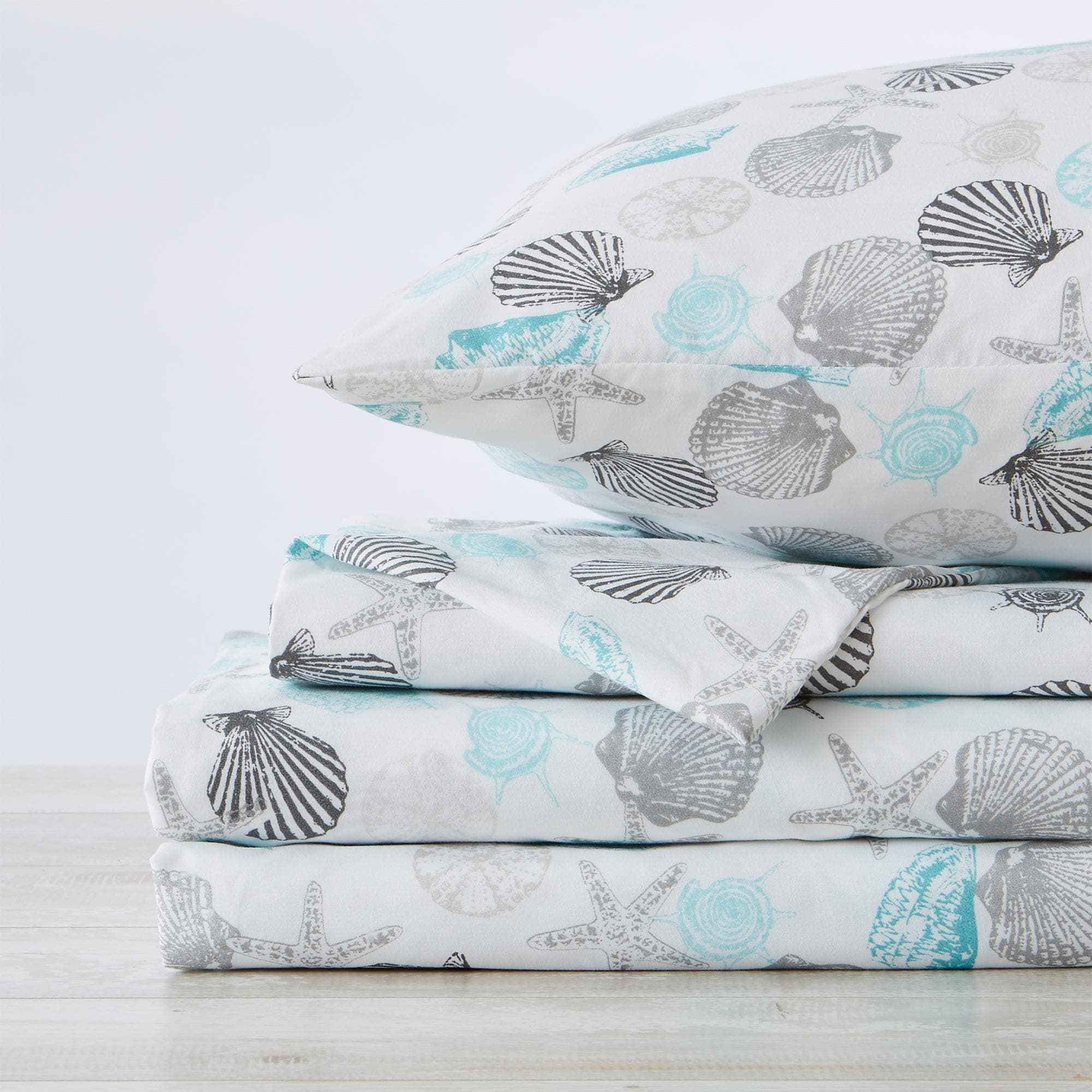 4-Piece Coastal Microfiber Sheet - Newport Collection