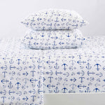 4-Piece Coastal Microfiber Sheet - Newport Collection