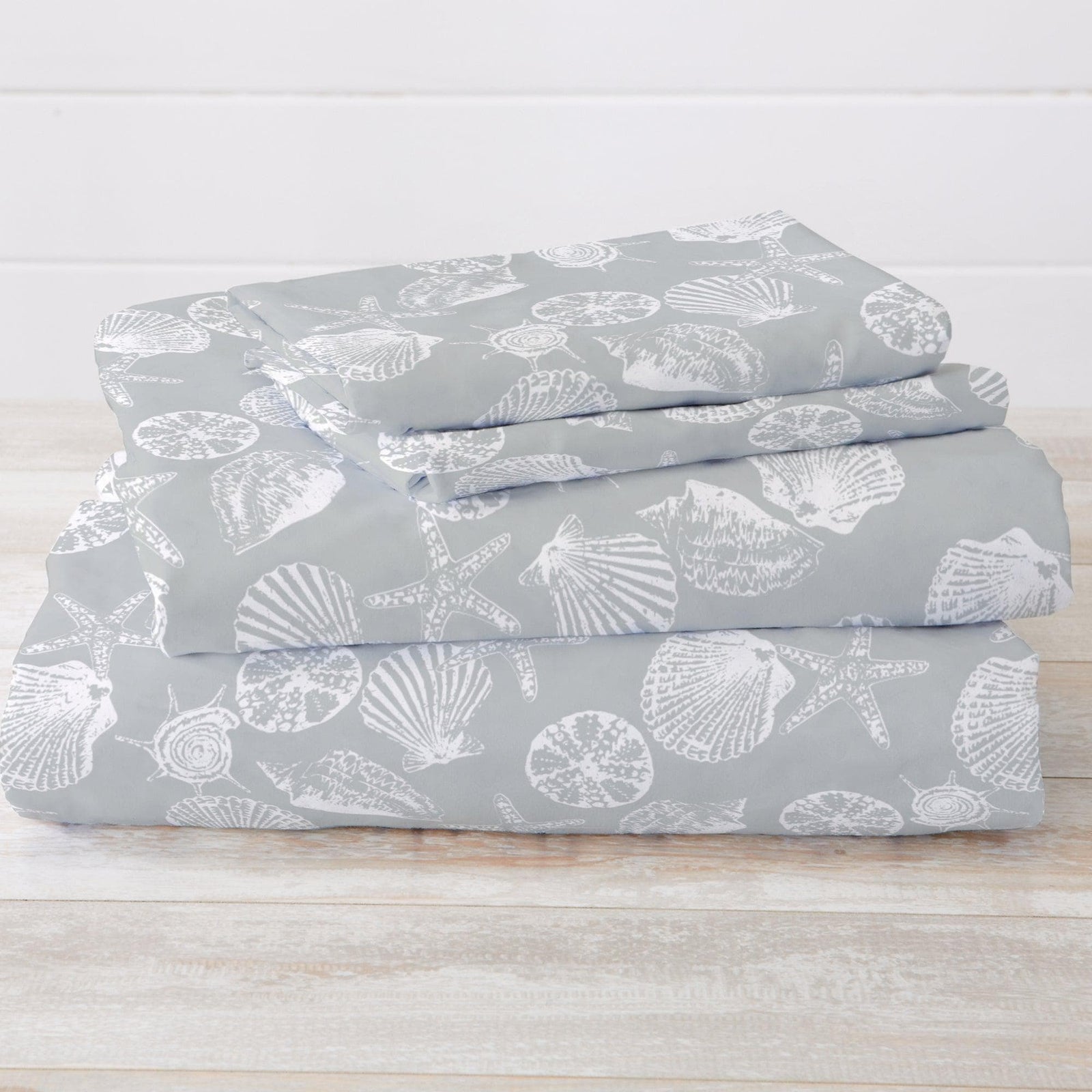 4-Piece Coastal Microfiber Sheet - Newport Collection