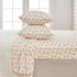 4 Piece Watercolor Floral Microfiber Sheet - Delia Collection