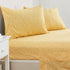 4 Piece Watercolor Floral Microfiber Sheet - Delia Collection