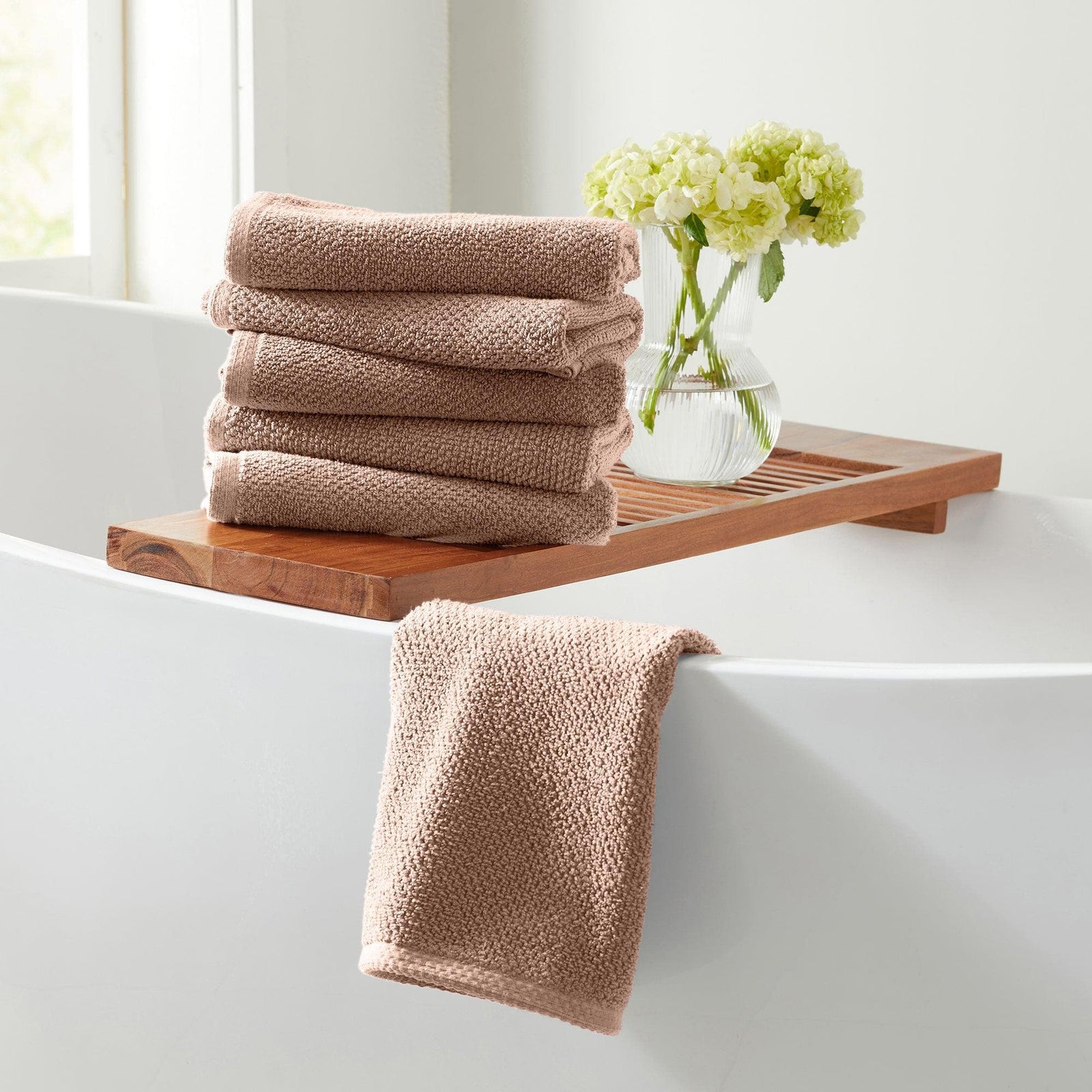 4 Pack Cotton Bath Towels - Kasper Collection